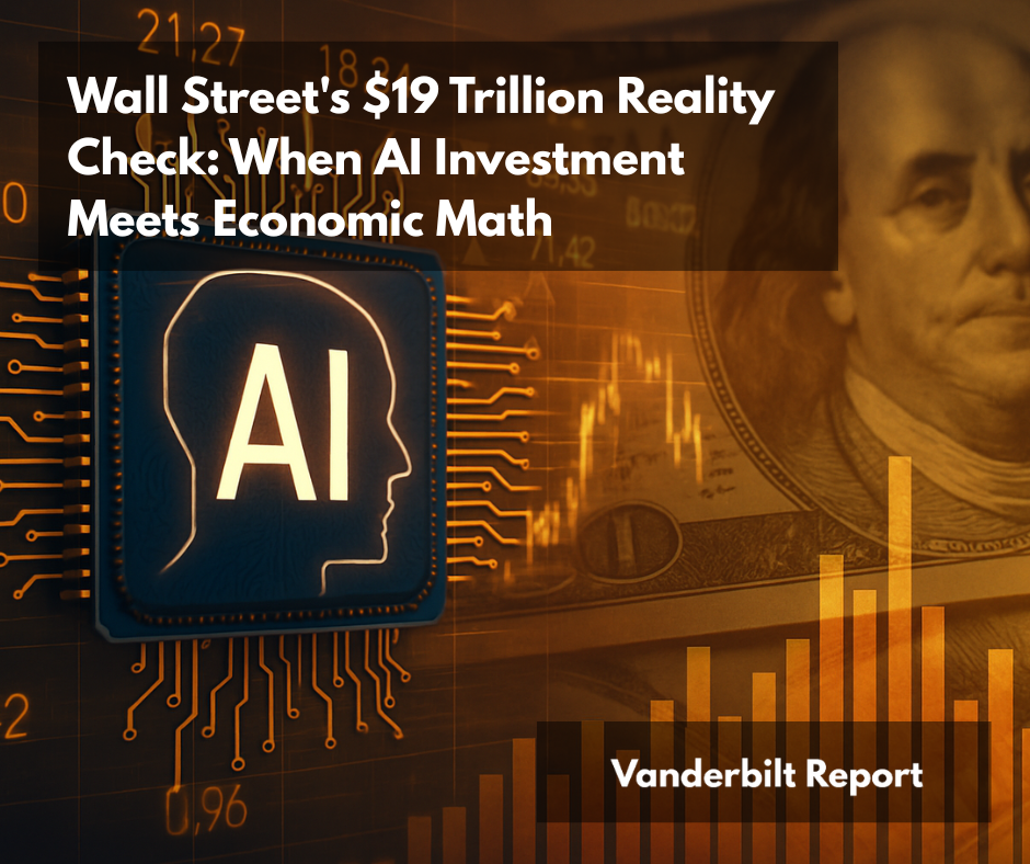 Wall Street’s $19 Trillion Reality Check: When AI Investment Meets Economic Math