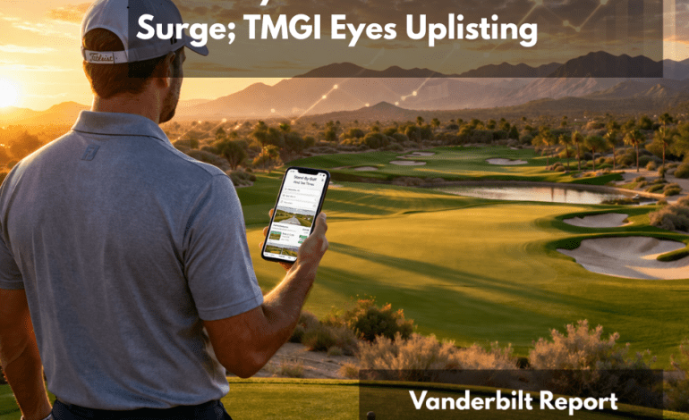 Stand-By Golf Posts 70% Revenue Surge; TMGI Eyes OTCQB Uplisting (OTCID: TMGI)