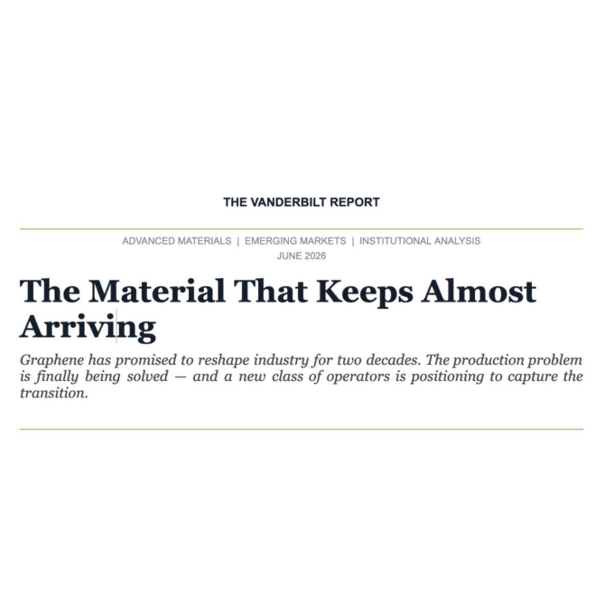 The Material That Keeps Almost Arriving-Argo