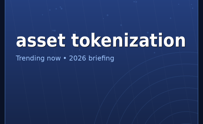 Asset Tokenization in 2026: Blockchain’s Friendly Move to the Mainstream