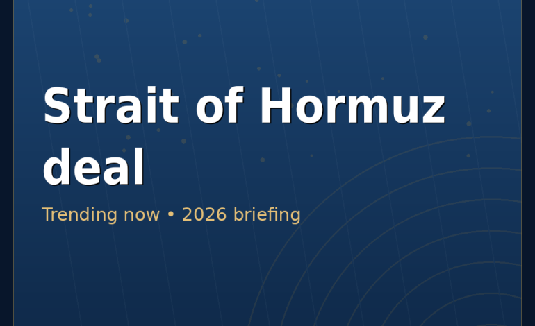 Strait of Hormuz Deal: What the Breakthrough Means for Americans