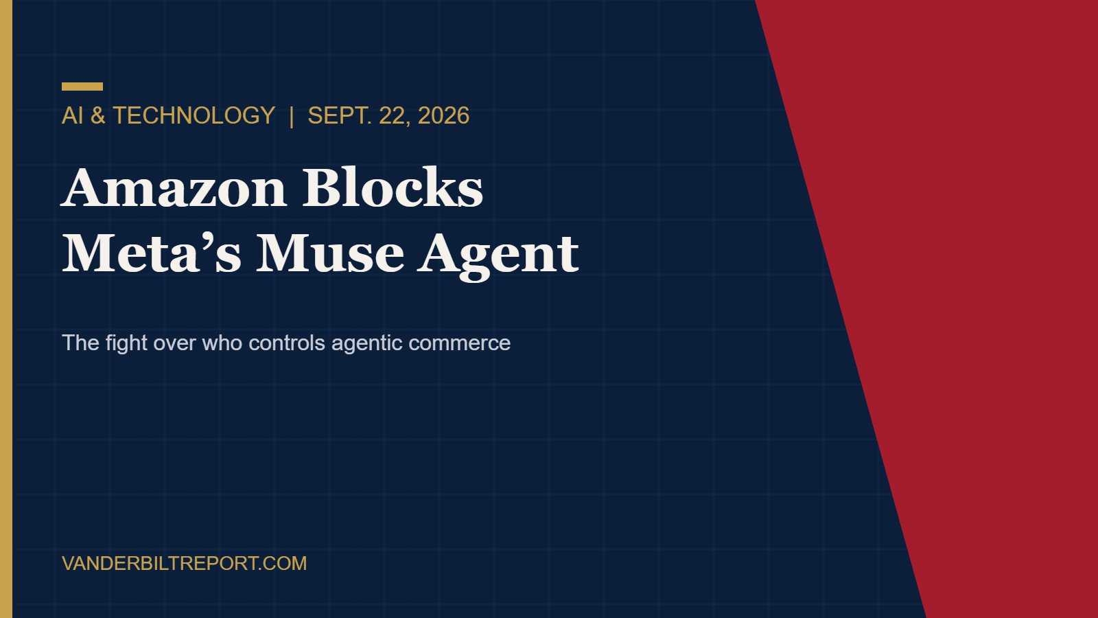 Amazon Blocks Meta’s Muse AI Agent: Inside the Fight Over Agentic Commerce