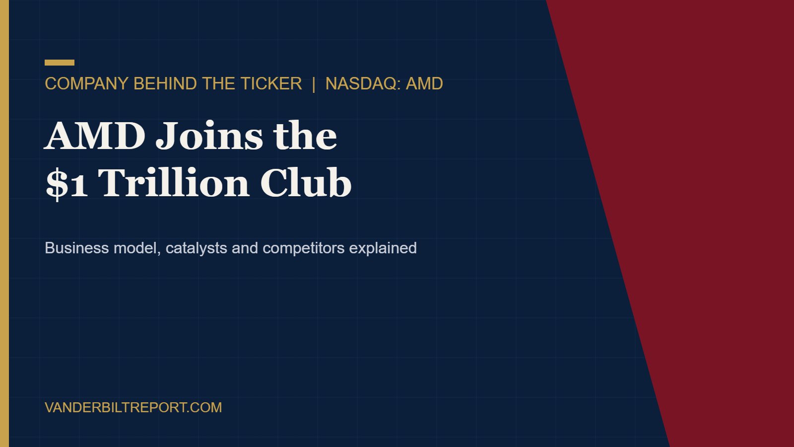 Company Behind the Ticker: AMD (NASDAQ: AMD) Joins the $1 Trillion Club