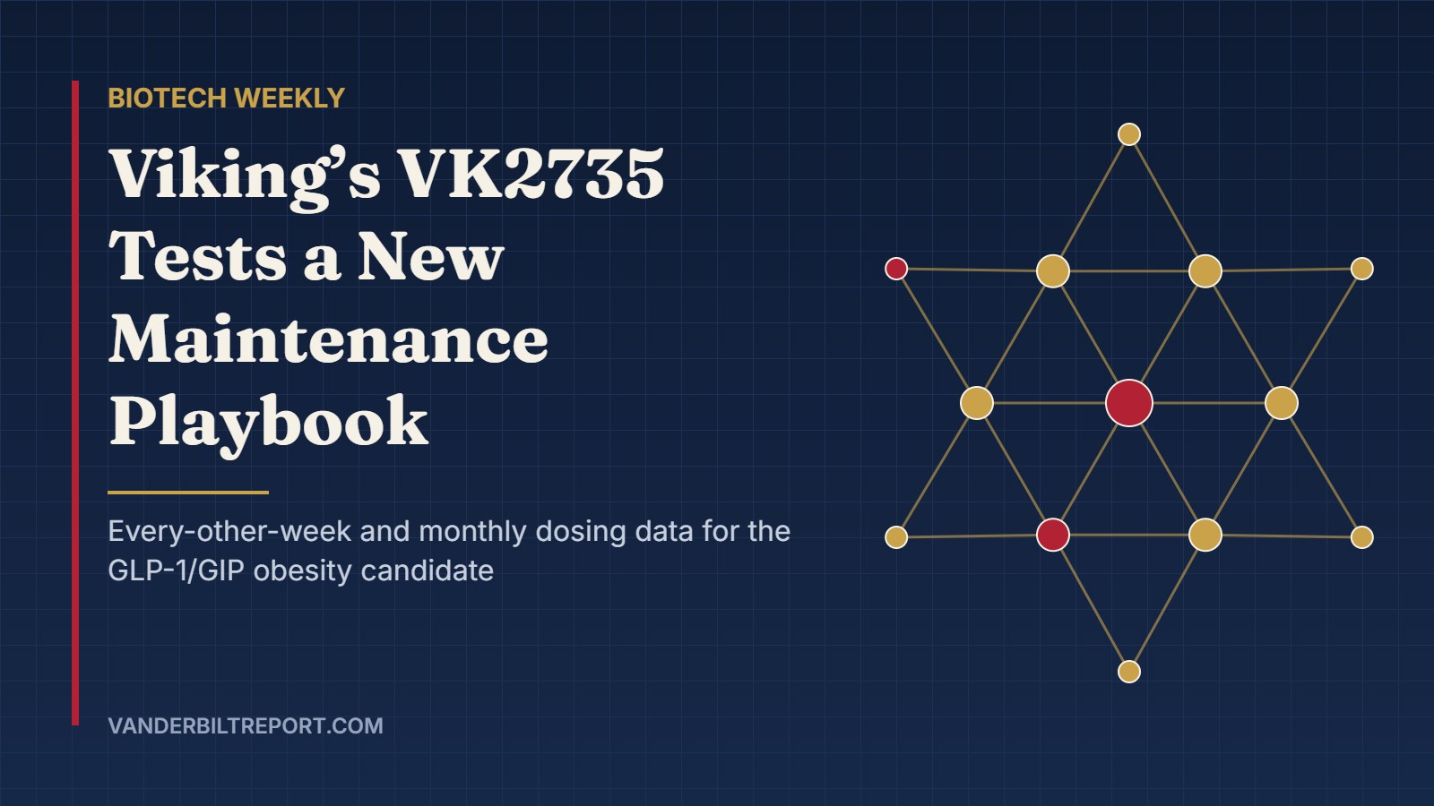 Viking Therapeutics’ VK2735 Maintenance Data: Less Frequent Dosing Kept Most Weight Off