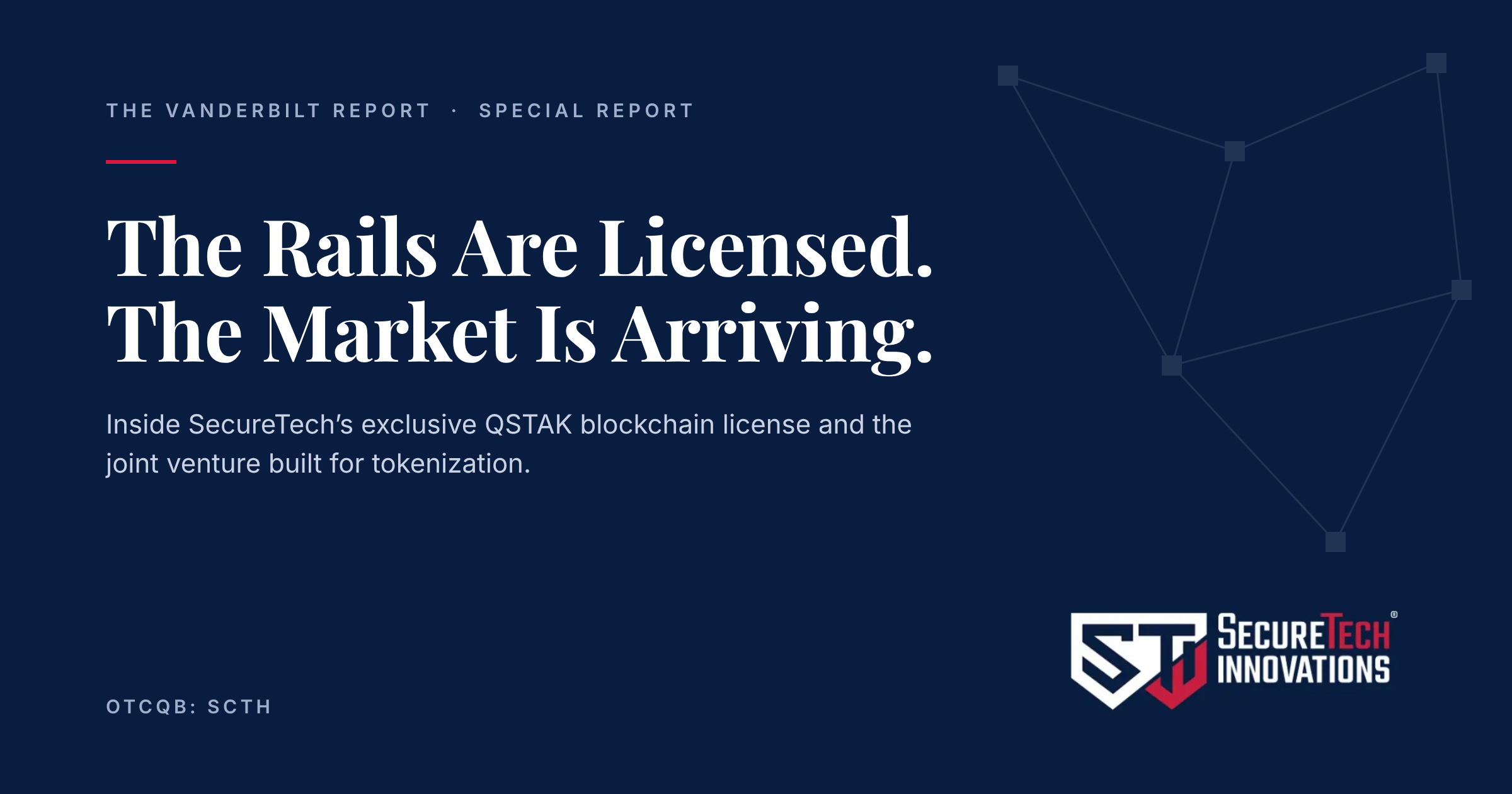 SecureTech Innovations, Inc. (OTCQB: SCTH) The Market Is Arriving