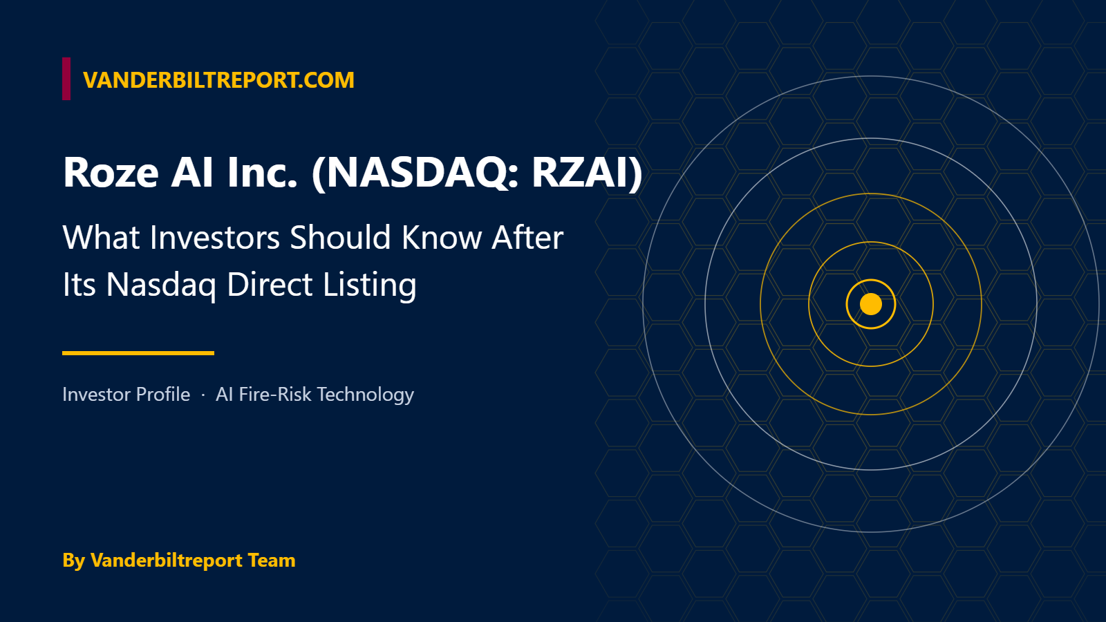 Roze AI Inc. (NASDAQ: RZAI): What Investors Should Know After Its Nasdaq Direct Listing