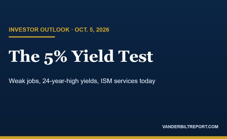 Cnbc Treasury Rates 10-Year Treasury Yield Near 5.3%: Weak Jobs, ISM Services and the Week ...