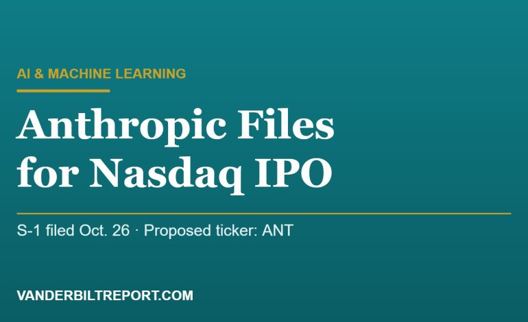 Anthropic IPO Filing: S-1 Reveals $16.3 Billion in Half-Year Revenue, $80.7 Billion Loss and AI Safety Risks