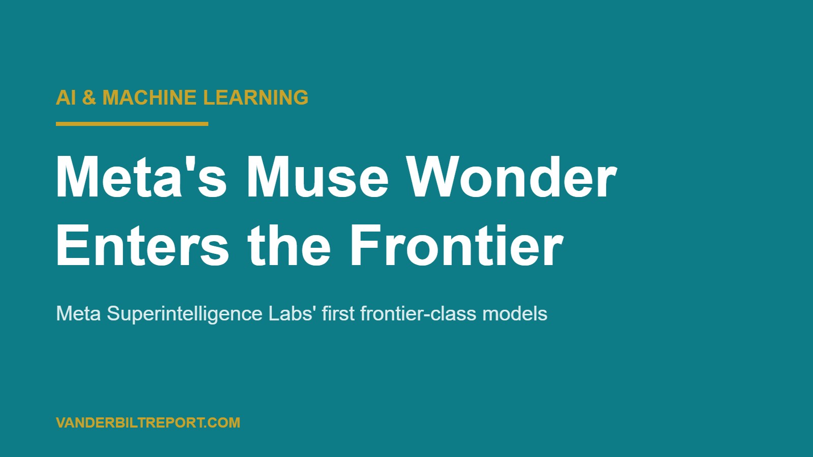 Meta Muse Wonder: Meta’s First Frontier AI Model Launches With $4/$20 API Pricing