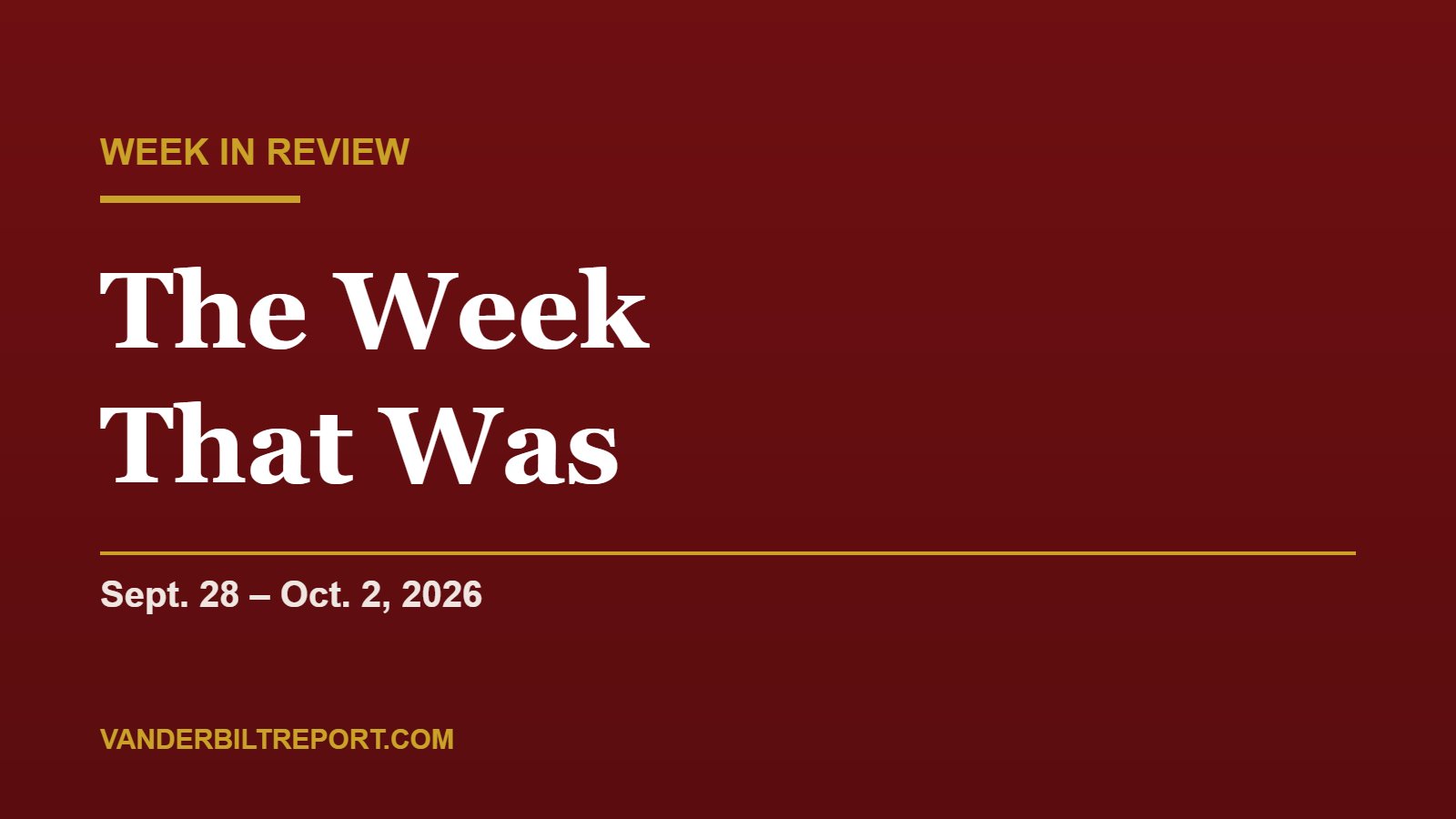 Week in Review (Sept. 28–Oct. 2, 2026): Treasury Yields Hit 2002 Highs, Iran Talks Stall, OpenAI Pulls GPT-6.1 Astra and the MLB Postseason Begins